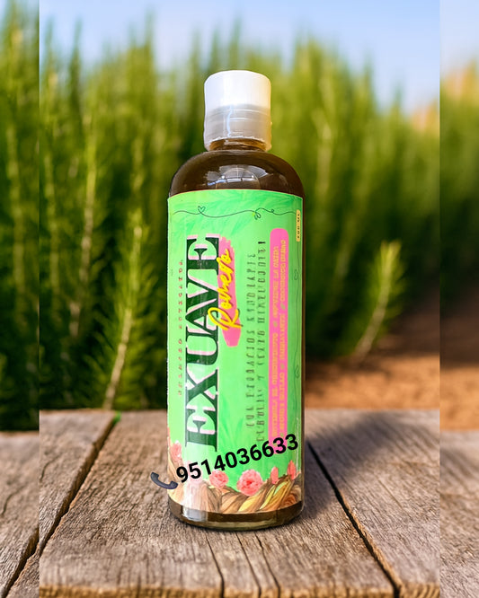 Shampoo Rapunzel-Exuave Anti-Caida con Extracto de Romero y Acido Hialuronico