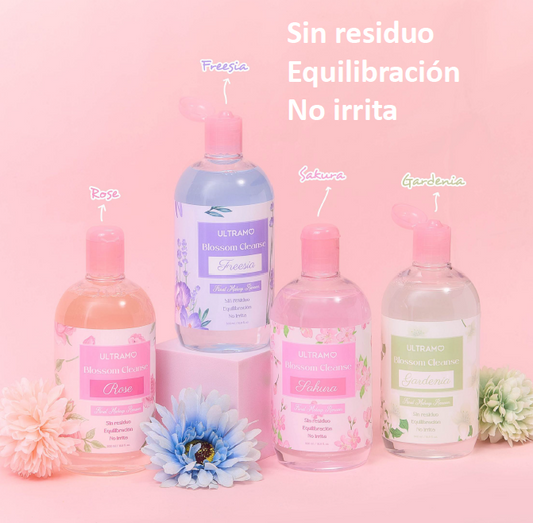 Removedor de maquillaje aromas Florales 500ml ULTRAMO variado